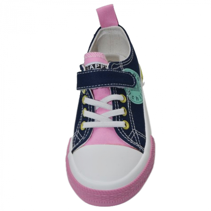 Tenisi din panza pentru fete Bessky MY008-3C, Multicolor [3]