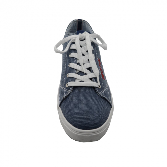 Tenisi din panza pentru barbati American Club 604061A-45-eu, Albastru [2]