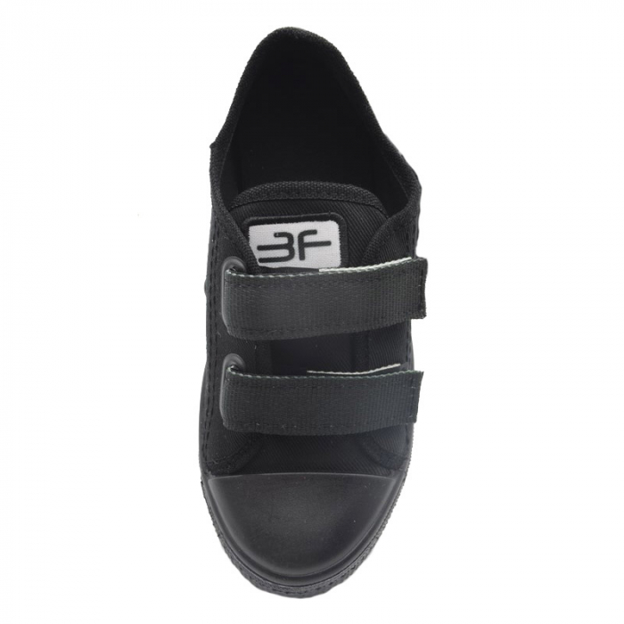 Tenisi din panza pentru copii 3F 3FN1-31, Negru [2]