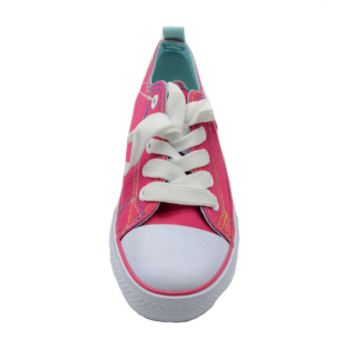 Tenisi din panza pentru fete American Club 707/16R-32, Roz [3]