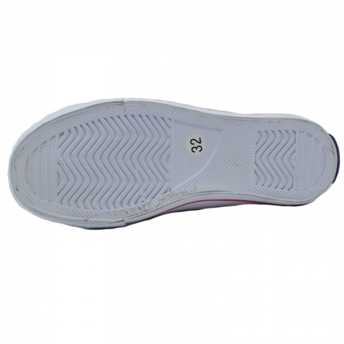Tenisi din panza pentru fete American Club 707/16R-32, Roz [4]