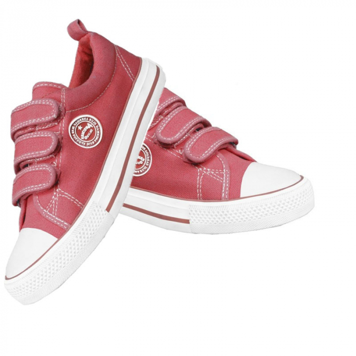 Tenisi din panza pentru fete American Club 725/16R-32, Rosu [2]