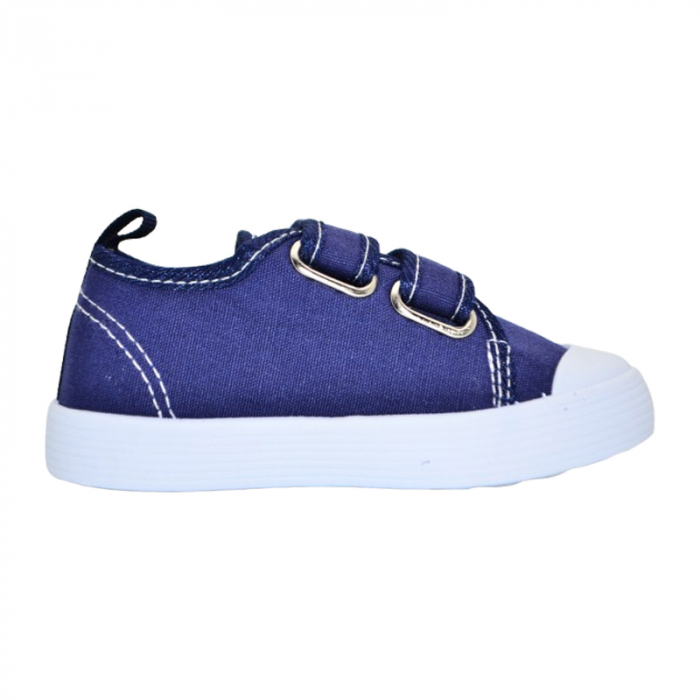 Tenisi ortopedici din panza pentru baieti, Tom Miki T-10389-H, Bleumarin [3]