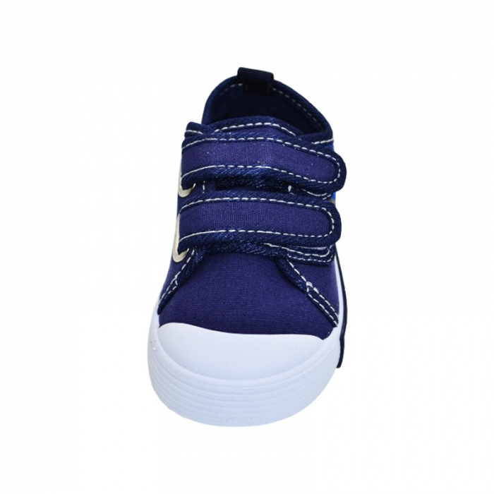 Tenisi ortopedici din panza pentru baieti, Tom Miki T-10389-H, Bleumarin [2]