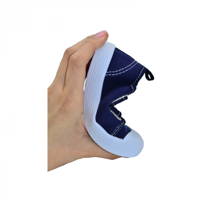 Tenisi ortopedici din panza pentru baieti, Tom Miki T-10389-H, Bleumarin [6]