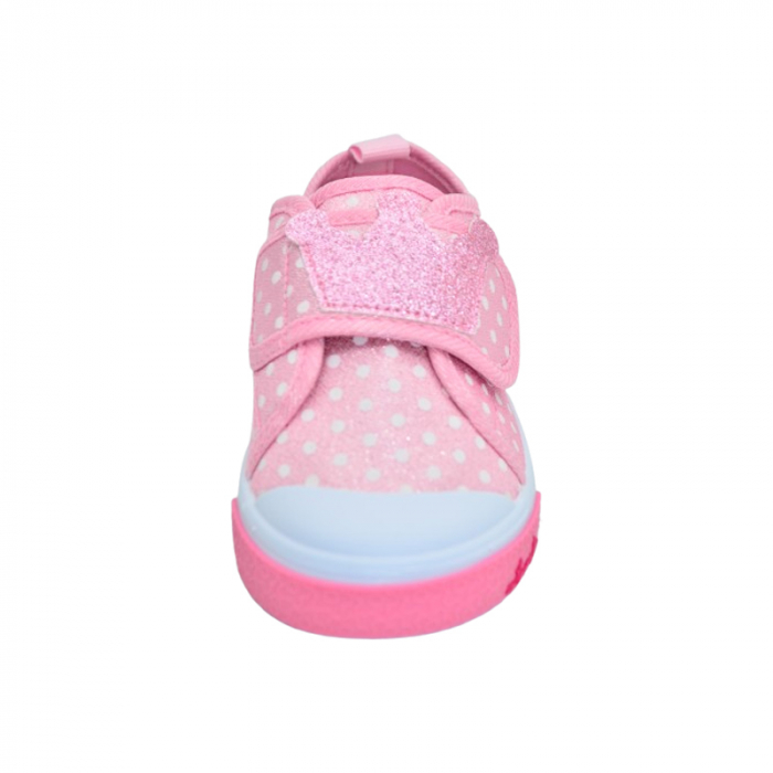 Tenisi ortopedici din panza pentru fete, Tom Miki T-10381-B, Roz [2]