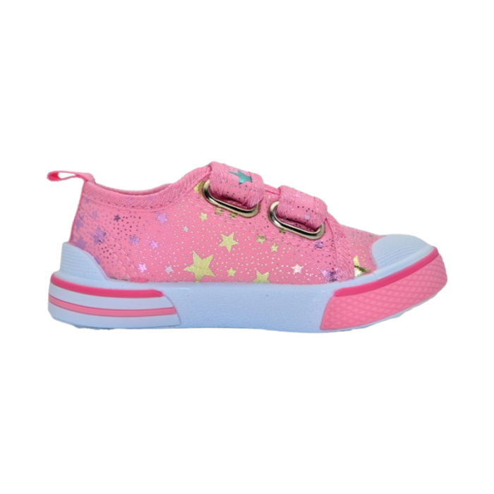 Tenisi ortopedici din panza pentru fete, Tom Miki T-10381-E, Roz [3]
