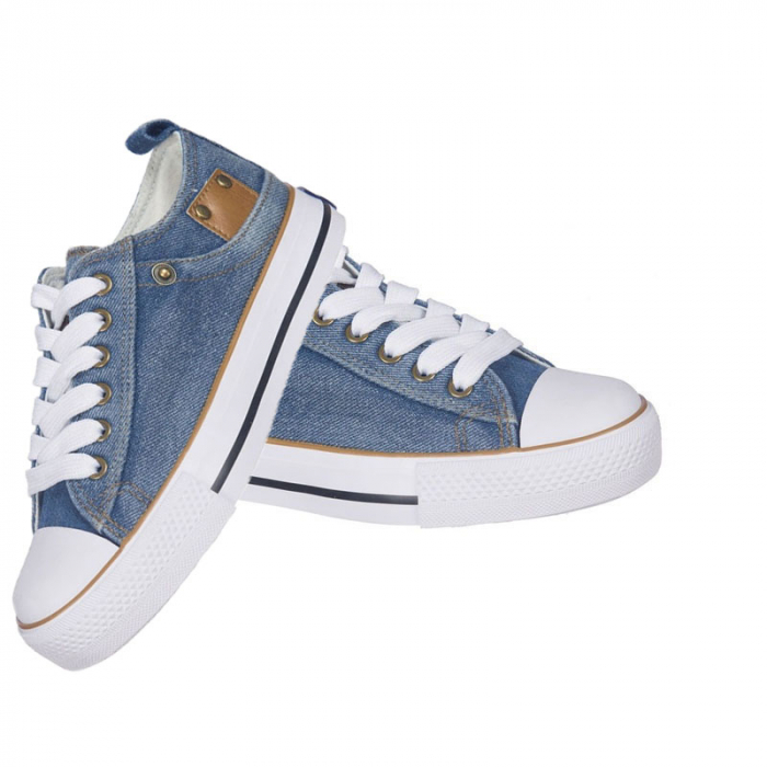 Tenisi pentru copii American Club 455/17B-32, Bleumarin [2]