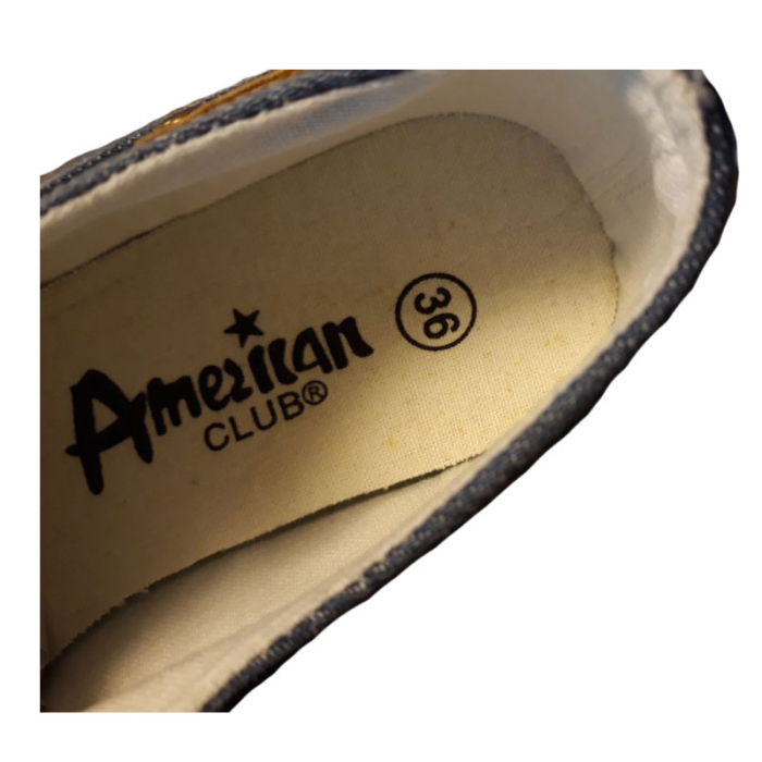 Tenisi pentru copii American Club 455/17B-32, Bleumarin [4]