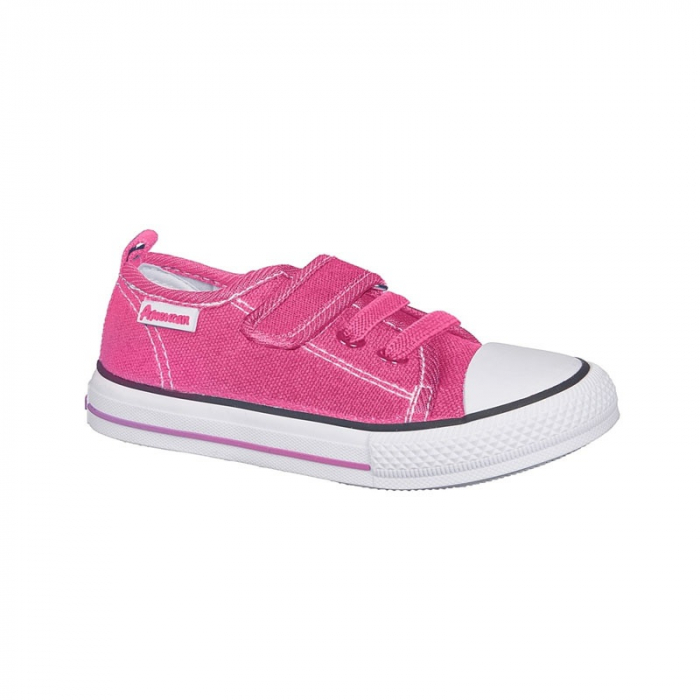Tenisi pentru fete American Club 593/17F-25, Fucsia [3]