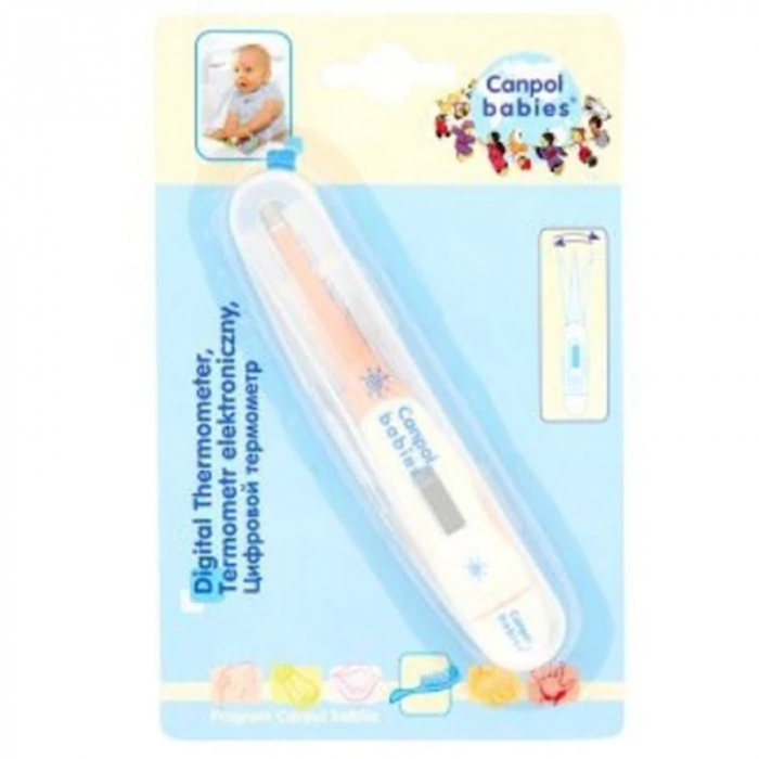 Termometru digital pentru copii Canpol Babies 9/104P, Portocaliu [2]