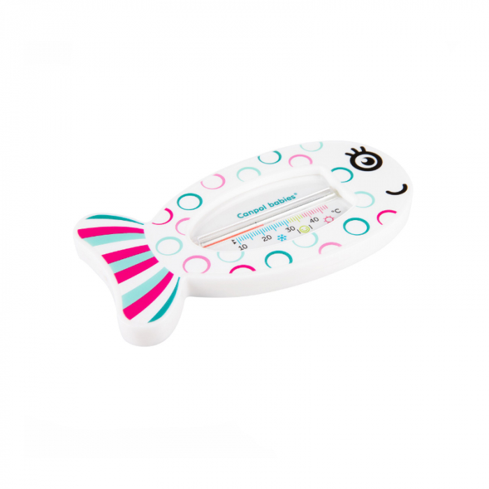 Termometru pentru baita Canpol Babies 56/151, Roz [3]