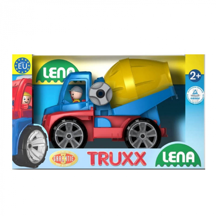 Betoniera cu figurina Lena Truxx 740901, Multicolor [3]