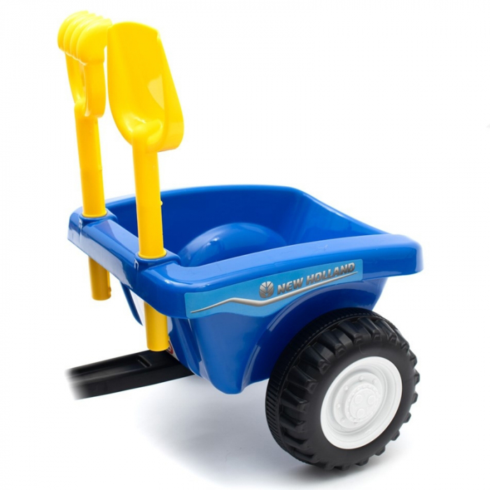 Tractor cu remorca pentru copii Baby Mix 45784/658T, Albastru [8]
