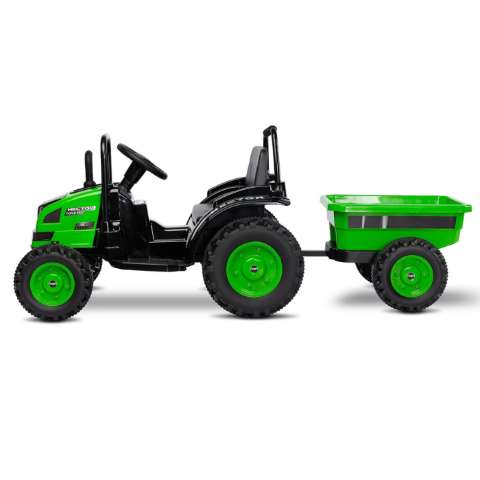 Tractor electric cu telecomanda 12 V Toyz Hector 7140, Verde [5]