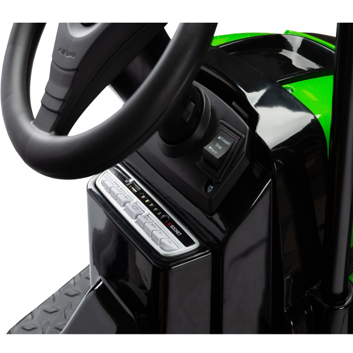 Tractor electric cu telecomanda 12 V Toyz Hector 7140, Verde [16]