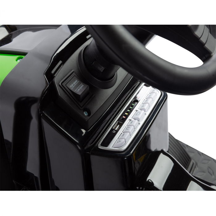 Tractor electric cu telecomanda 12 V Toyz Hector 7140, Verde [8]