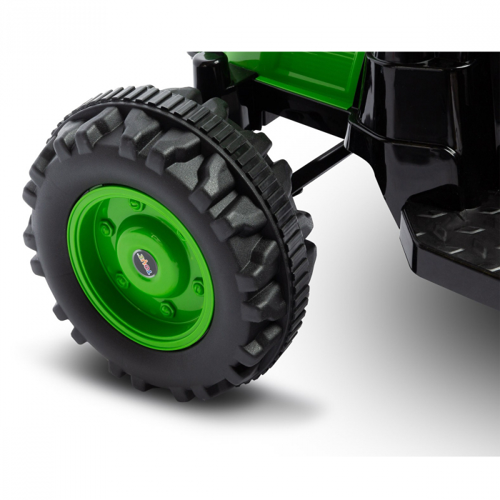 Tractor electric cu telecomanda 12 V Toyz Hector 7140, Verde [4]