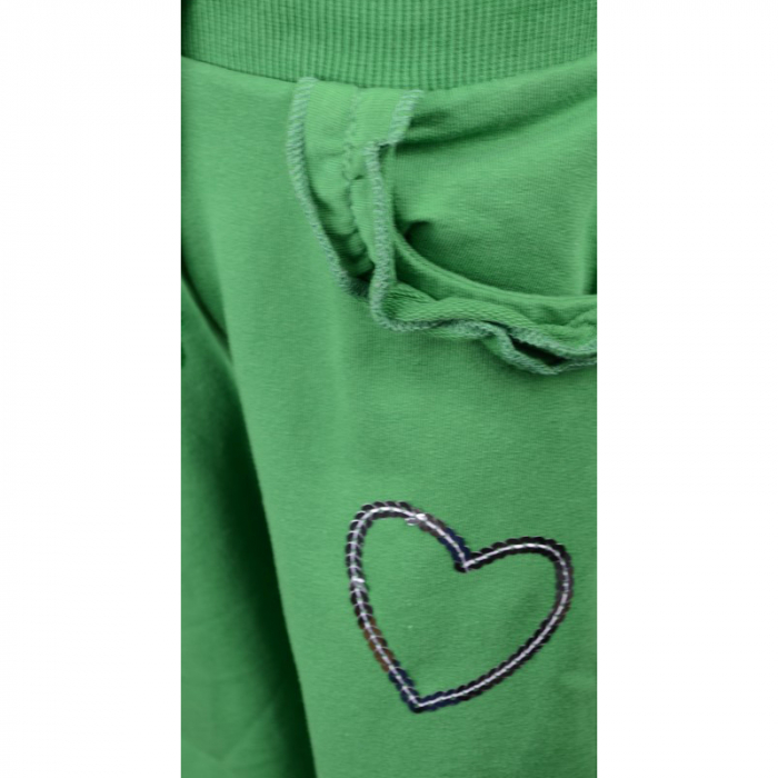 Trening pentru fete Wendee DK21116-1-104-cm, Verde [5]