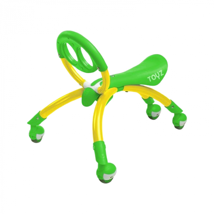 Tricicleta 2 in 1 pentru copii, Toyz Beetle Green 525515, Verde [1]