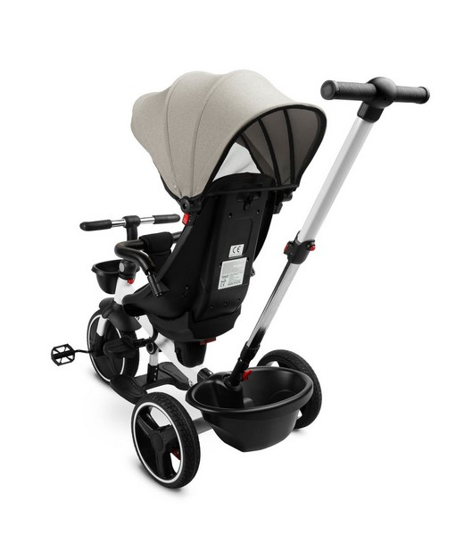 Tricicleta pentru copii, cu pozitie de somn si scaun reversibil, Toyz Dash 03580, Gri [2]