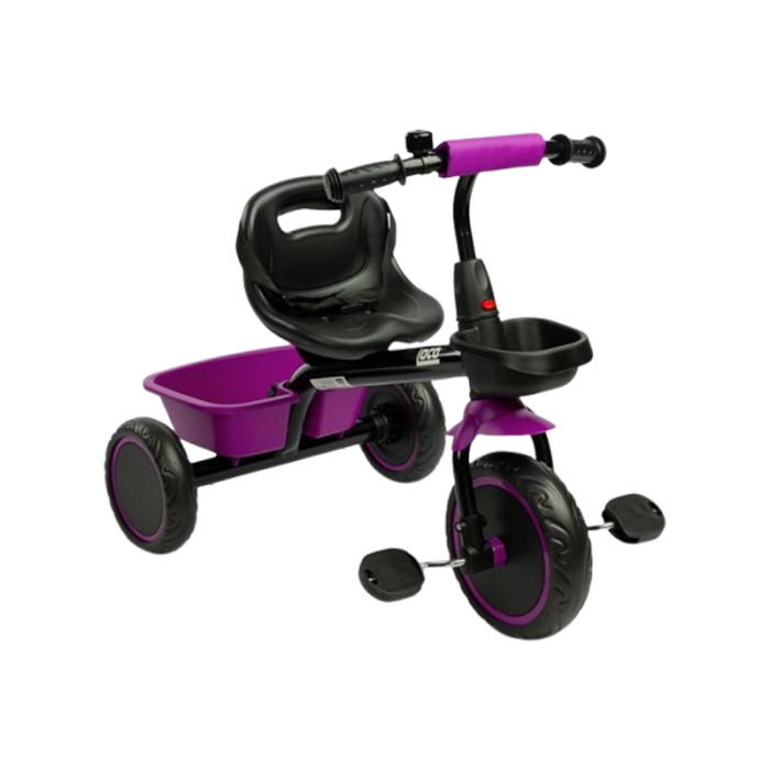 Tricicleta pentru fete, Toyz Loco 391311, Mov [1]
