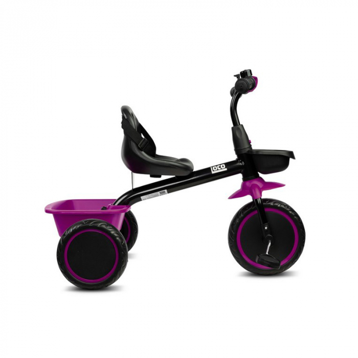 Tricicleta pentru fete, Toyz Loco 391311, Mov [2]