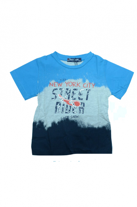 Tricou cu maneca scurta pentru baieti Happy House HB-2218AL1-98, Multicolor [1]