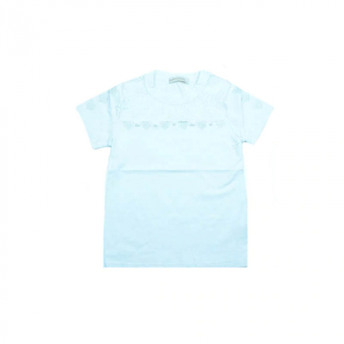 Tricou maneca scurta pentru fete Happy House WB-2561A, Alb [1]