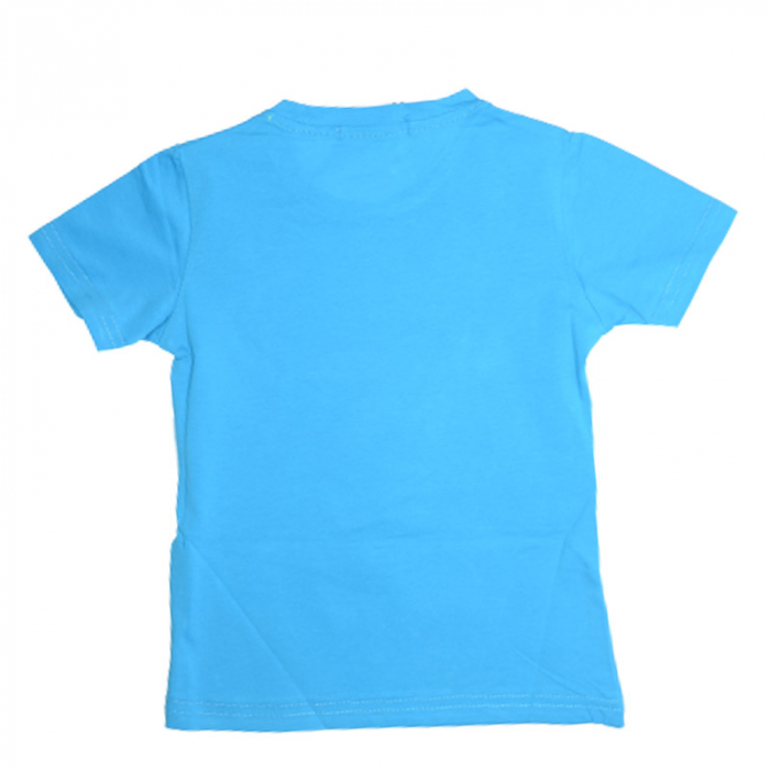 Tricou cu maneca scurta pentru baieti Happy House HB-8787A, Albastru [2]