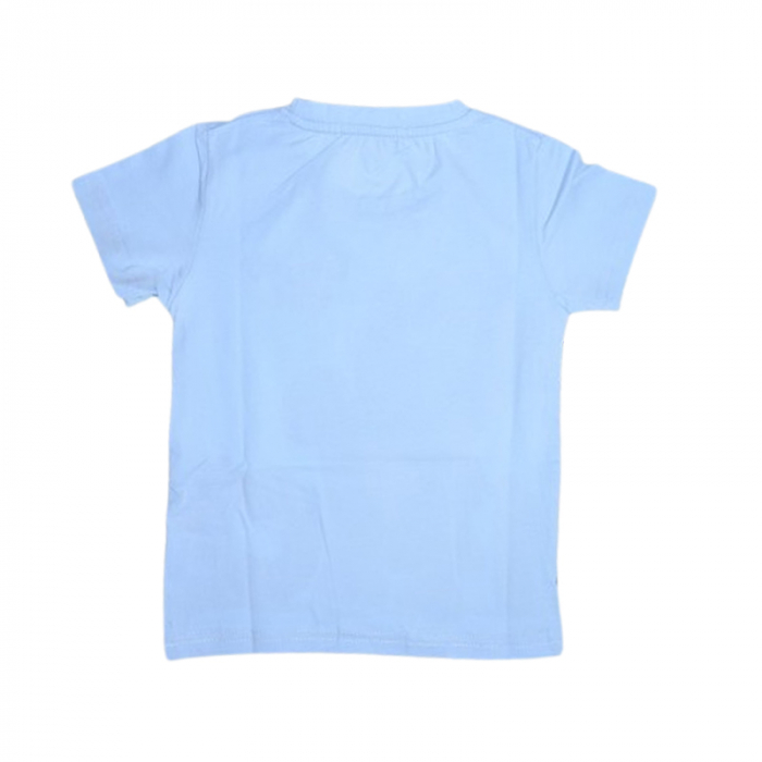 Tricou cu maneca scurta pentru baieti, Happy House QQ-719A, Albastru [3]