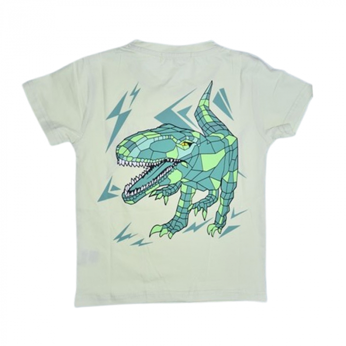 Tricou cu maneca scurta pentru baieti, Happy House QQ-727, Galben [3]