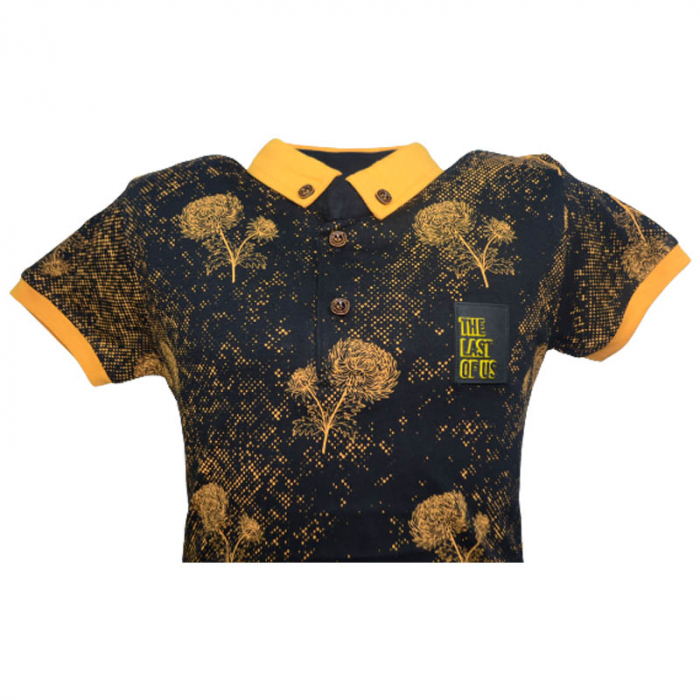 Tricou cu maneca scurta pentru baieti Modima 180323-O, Negru [3]