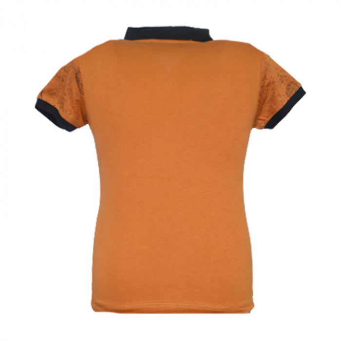 Tricou cu maneca scurta pentru baieti Modima 180323-S, Portocaliu [2]