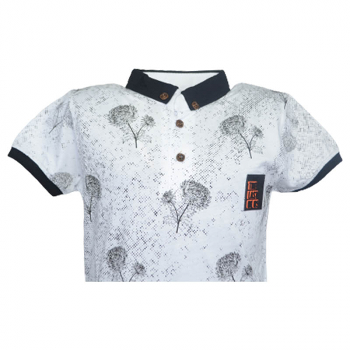 Tricou cu maneca scurta pentru baieti Modima 180323-Y, Alb [3]