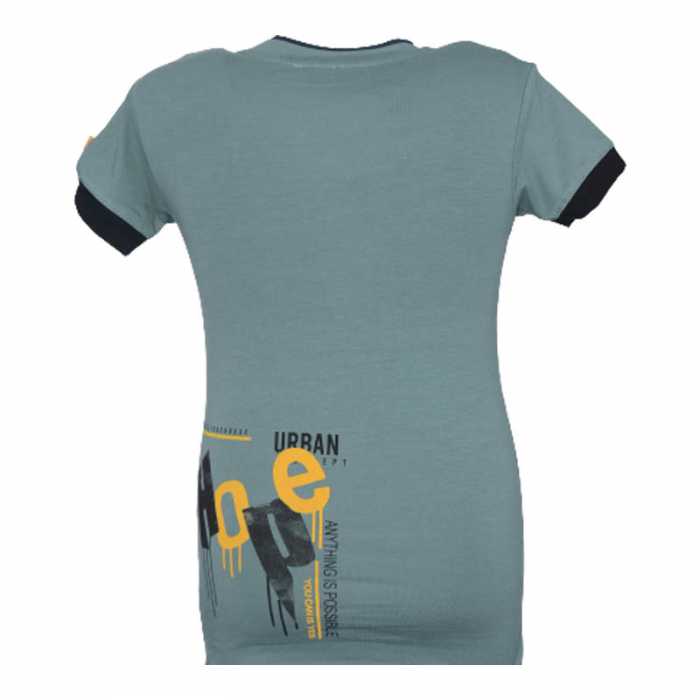 Tricou cu maneca scurta pentru baieti OLC SVR 180323-G, Verde [2]