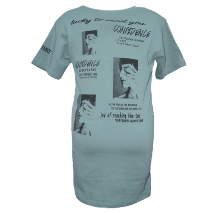 Tricou cu maneca scurta pentru baieti OLC SVR 180323-J, Verde [2]