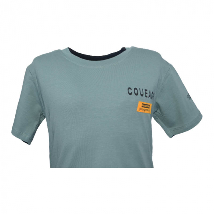 Tricou cu maneca scurta pentru baieti OLC SVR 180323-J, Verde [3]