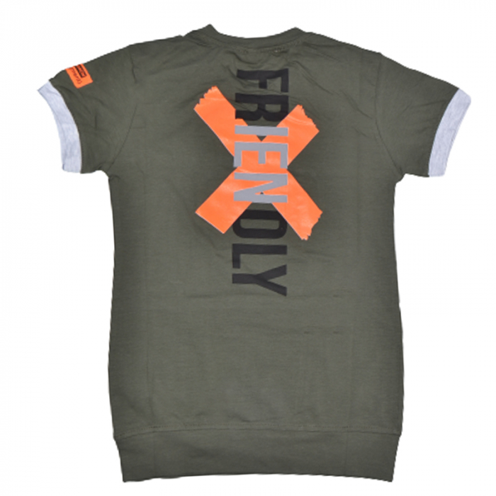 Tricou cu maneca scurta pentru baieti OLC SVR 4039V, Verde [2]