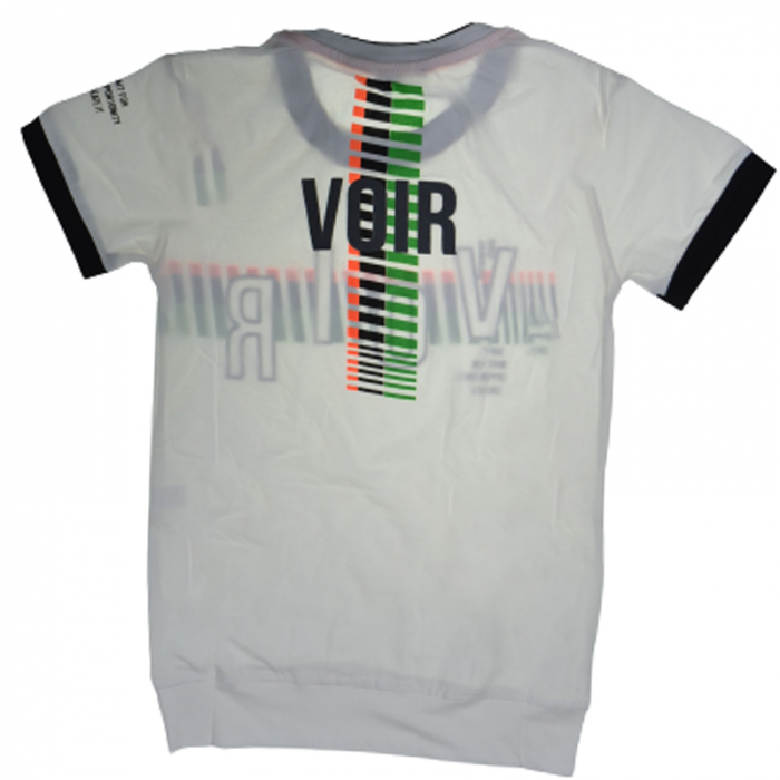 Tricou cu maneca scurta pentru baieti OLC SVR 4037A, Alb [2]