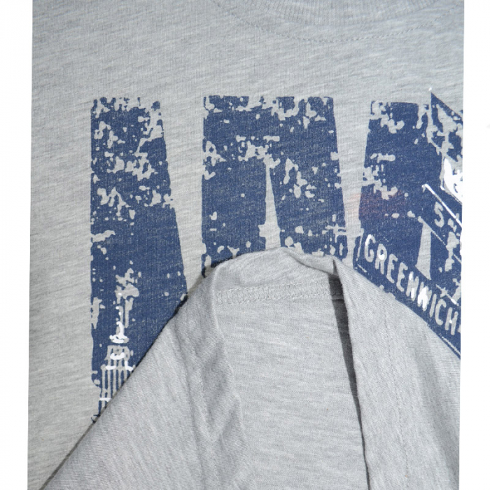 Tricou cu maneca scurta pentru baieti Wendee BV01300299-2, Gri [3]