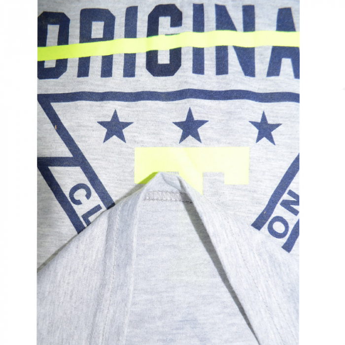 Tricou cu maneca scurta pentru baieti Happy House HH-2005, Gri [3]
