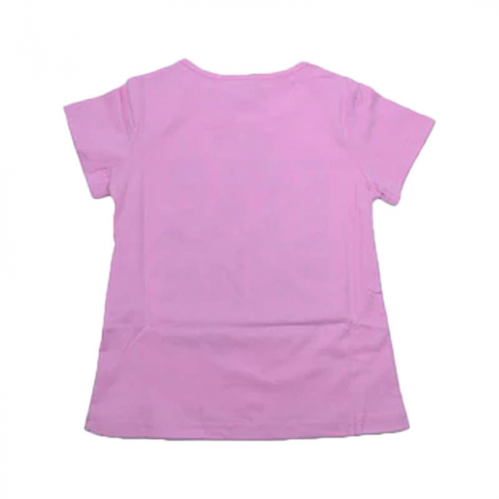 Tricou cu maneca scurta pentru fete Happy House FOFO-062R, Roz [2]