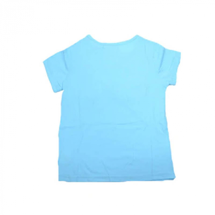 Tricou cu maneca scurta fetite Happy House FOFO-063AL, Albastru [2]