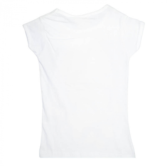 Tricou cu maneca scurta pentru fete Strawberry Sun City T110323-7, Alb [2]
