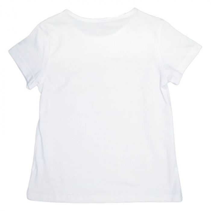Tricou cu maneca scurta pentru fete Happy House T110323-2, Alb [2]
