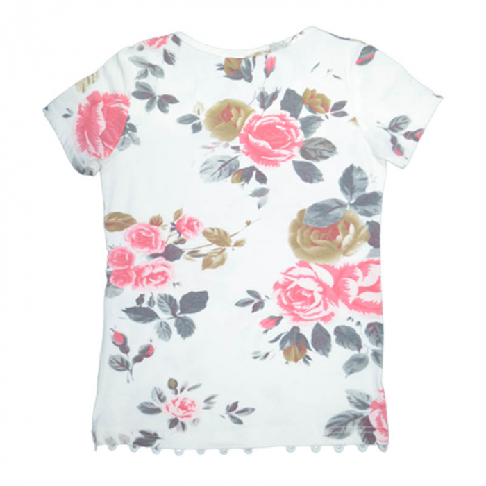 Tricou cu maneca scurta pentru fete Happy House CVC-882-M, Multicolor [2]