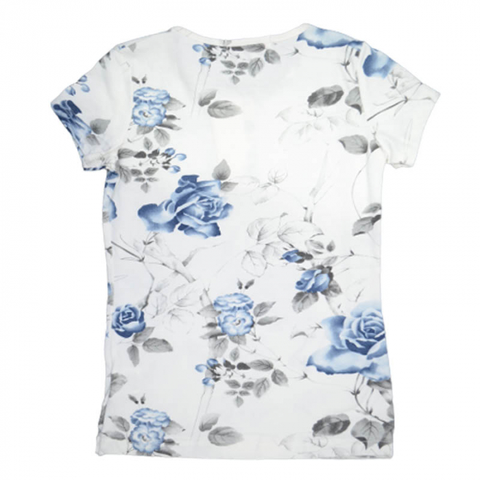 Tricou cu maneca scurta pentru fete Happy House CVC-883-ML, Multicolor [2]