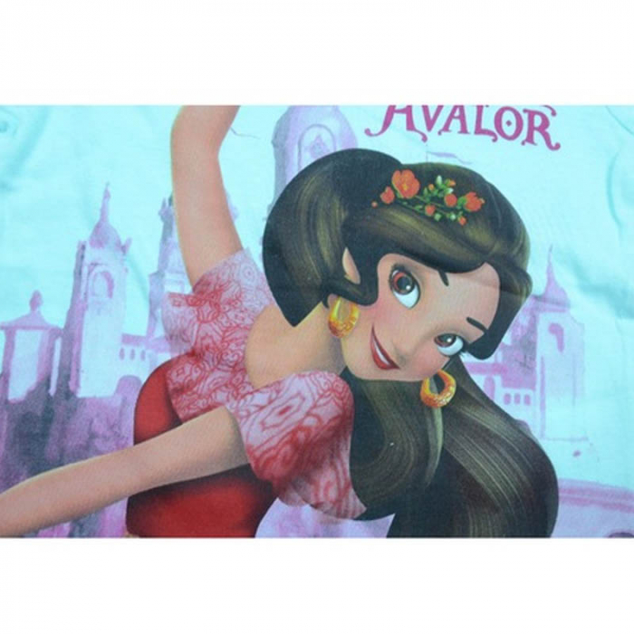 Tricou maneca scurta pentru fete Sun City Elena of Avalor ER1224, Turcoaz [3]