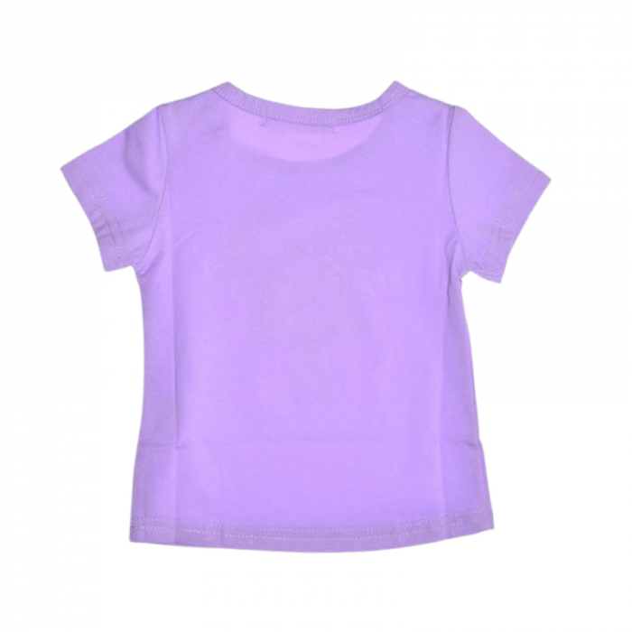 Tricou cu maneca scurta pentru fete, Happy House HH672, Mov [3]